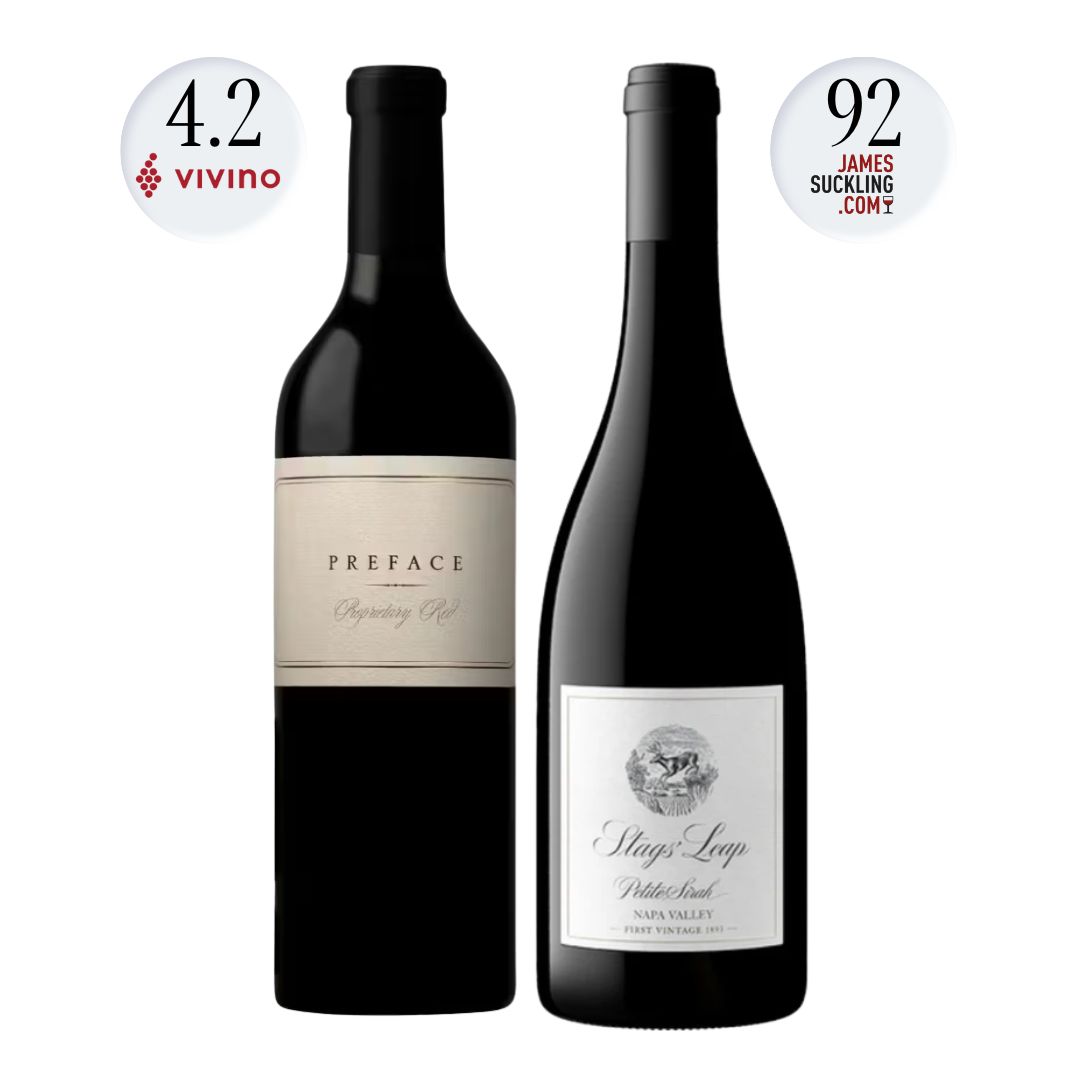 Duo - Stag's Leap Petite Syrah x Skipstone Preface